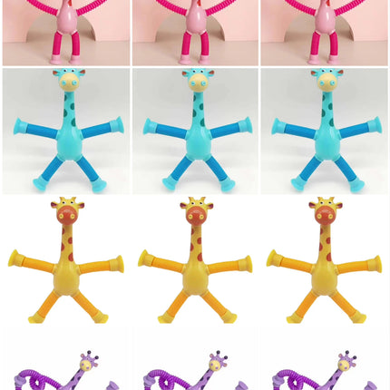 Stretchy Toy Giraffe with Suction Cup, Giraffe Toy for Hand Eye Coordination – image 15