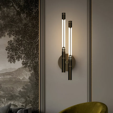 Wall Sconces for Bedroom, Modern LED Wall Light Fixture, Metal Indoor Wall Lamp for Hallway and Living Room_01