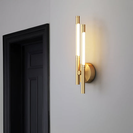 Wall Sconces for Bedroom, Modern LED Wall Light Fixture, Metal Indoor Wall Lamp for Hallway and Living Room_04