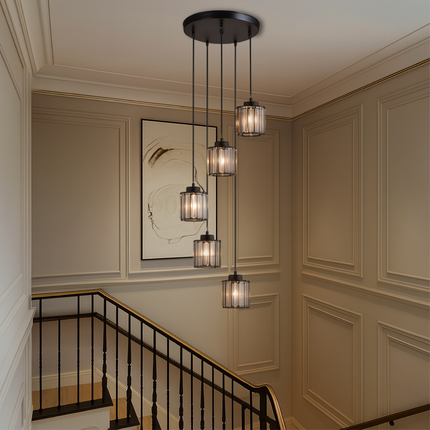 Dining Room Chandelier, Modern Crystal Chandelier with 6 or 9 Glass Heads – image 6