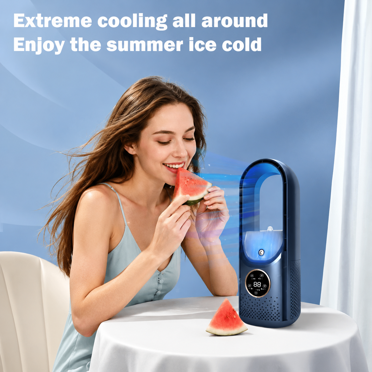 Indoor Air Cooler | Portable Air Conditioner with 5-in-1 Functionality | Efficient Cooling for Home and Office 3