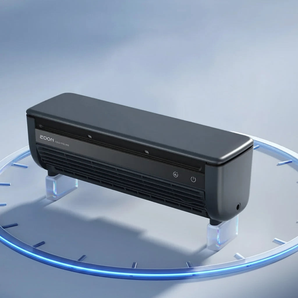 Innovative Wall-Mounted Air Conditioner & Fan with Remote Control | Space-Saving Design for Quick Cooling 0