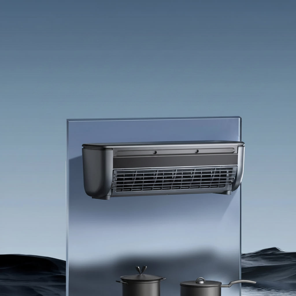 Innovative Wall-Mounted Air Conditioner & Fan with Remote Control | Space-Saving Design for Quick Cooling 1