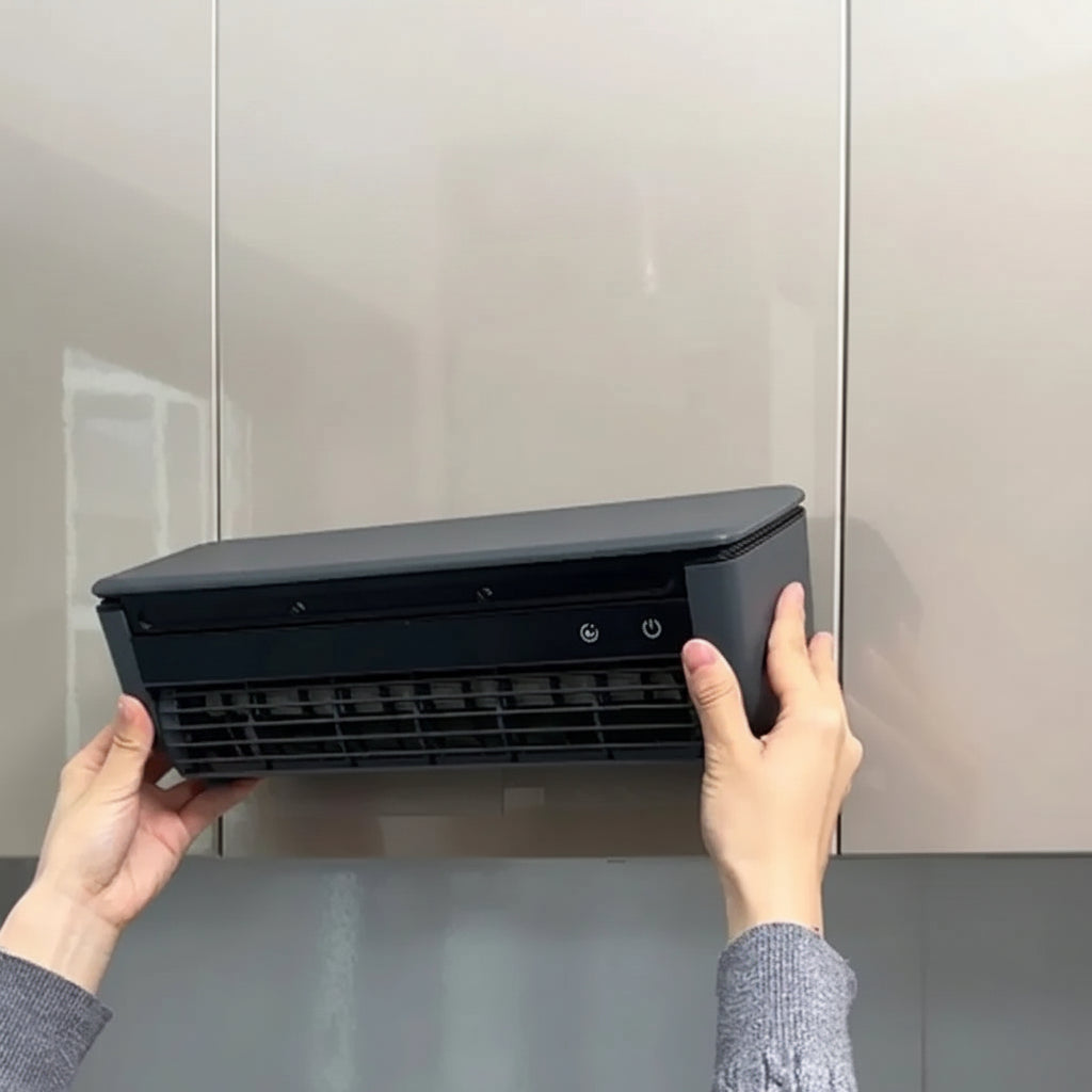 Innovative Wall-Mounted Air Conditioner & Fan with Remote Control | Space-Saving Design for Quick Cooling 2