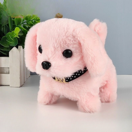 Interactive Plush Robot Puppy Toy with Realistic Movement | Walking and Barking Fun for Kids