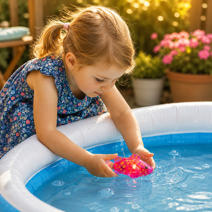 LED Floating Fish Bath Toy for Kids with Colorful Lights | Interactive Water Play for Fun Bath Time