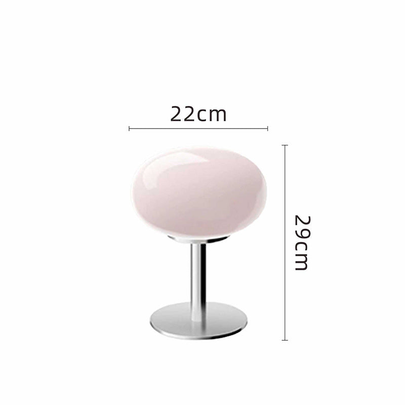 Italian Designer | Table Lamp with Soft LED Glow & Elegant Glass Shade | Modern Accent Light for Cozy Ambiance 7
