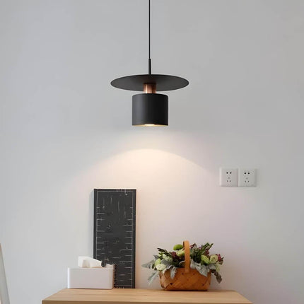 Pendant Ceiling Light with Modern Geometric Design | Adjustable Downward Illumination for Dining and Living Spaces