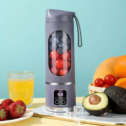 Portable Blender Cup with USB Rechargeable Battery | Compact Juicer for Smoothies and Juice On-the-Go