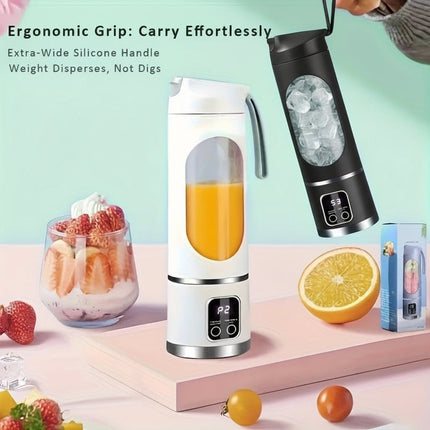 Portable Blender Cup with USB Rechargeable Battery | Compact Juicer for Smoothies and Juice On-the-Go