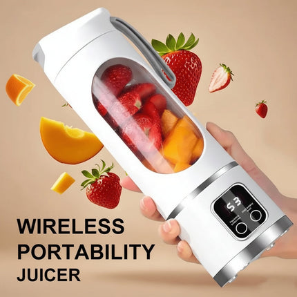 Portable Blender Cup with USB Rechargeable Battery | Compact Juicer for Smoothies and Juice On-the-Go