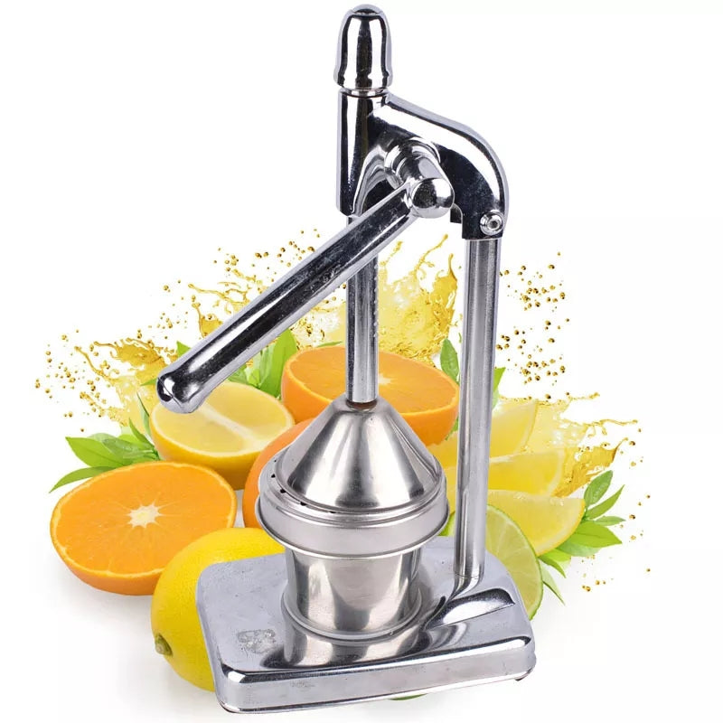 Juice Master | Stainless Steel Fruit Juicer with Easy Clean Design | Manual Citrus Extractor for Fresh Juice 0