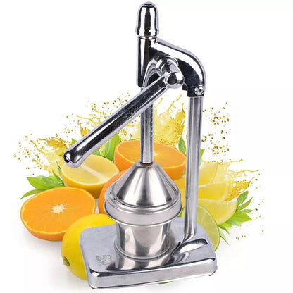 Juice Master | Stainless Steel Fruit Juicer with Easy Clean Design | Manual Citrus Extractor for Fresh Juice 0
