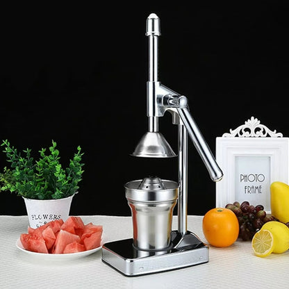 Juice Master | Stainless Steel Fruit Juicer with Easy Clean Design | Manual Citrus Extractor for Fresh Juice 1