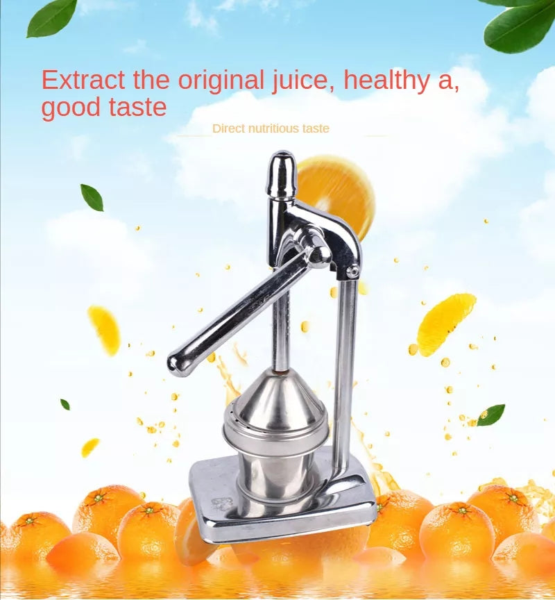 Juice Master | Stainless Steel Fruit Juicer with Easy Clean Design | Manual Citrus Extractor for Fresh Juice 2