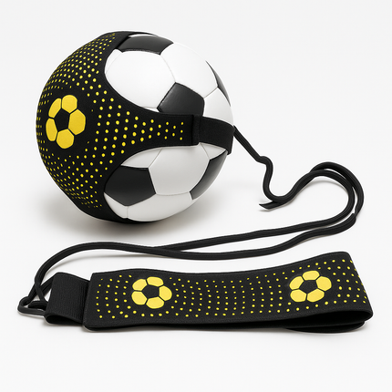 Soccer Training Rebound Belt for Kids with Adjustable Waist | Improve Passing Skills and Ball Control Solo