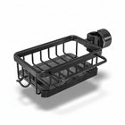 Aluminum Storage Basket for Kitchen Sink, Sink Caddy with Fast Drain Design, Sink Sponge Holder and Kitchen Organizer_00