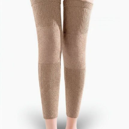 Warm Thermal Knee Pads for Cold Weather with Breathable Stretch Fabric | Ergonomic Support for Joint Protection