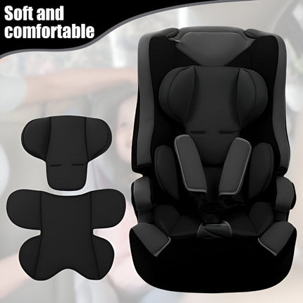 Kids Car Seat Cushion Insert with Shaped Support Design | Cozy Travel Pad for Comfort and Security