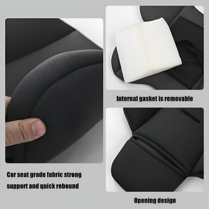 Kids Car Seat Cushion Insert with Shaped Support Design | Cozy Travel Pad for Comfort and Security