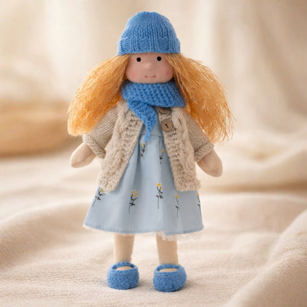 Handmade Kids Doll Toy for Creative Play | Classic Mini Doll for Imaginative Storytelling