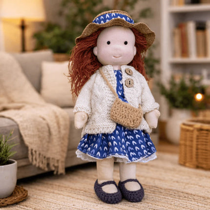 Handmade Kids Doll Toy for Creative Play | Classic Mini Doll for Imaginative Storytelling