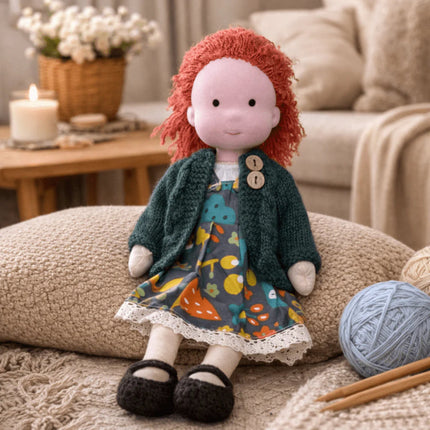 Handmade Kids Doll Toy for Creative Play | Classic Mini Doll for Imaginative Storytelling