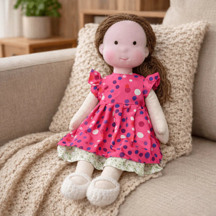 Handmade Kids Doll Toy for Creative Play | Classic Mini Doll for Imaginative Storytelling