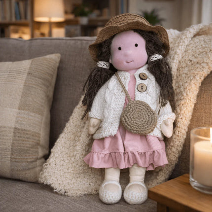 Handmade Kids Doll Toy for Creative Play | Classic Mini Doll for Imaginative Storytelling