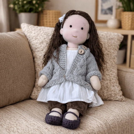 Handmade Kids Doll Toy for Creative Play | Classic Mini Doll for Imaginative Storytelling