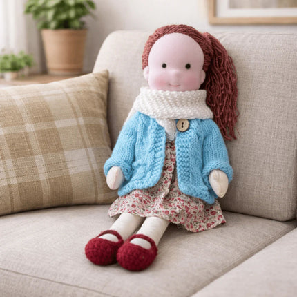 Handmade Kids Doll Toy for Creative Play | Classic Mini Doll for Imaginative Storytelling