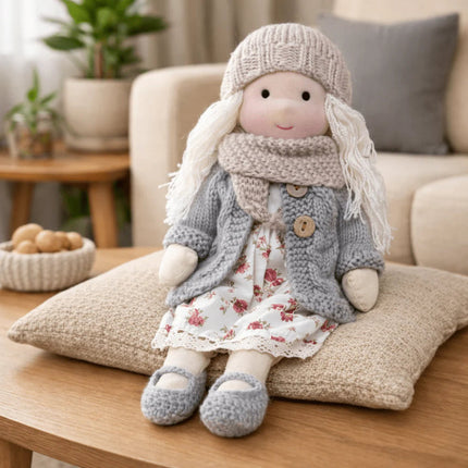Handmade Kids Doll Toy for Creative Play | Classic Mini Doll for Imaginative Storytelling