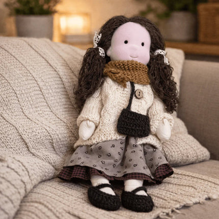 Handmade Kids Doll Toy for Creative Play | Classic Mini Doll for Imaginative Storytelling