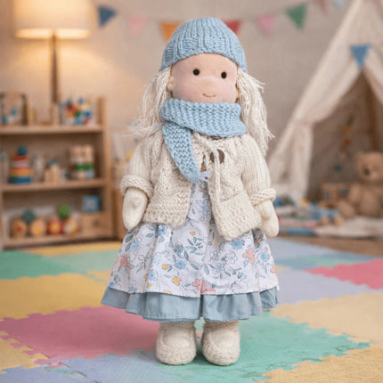 Handmade Kids Doll Toy for Creative Play | Classic Mini Doll for Imaginative Storytelling