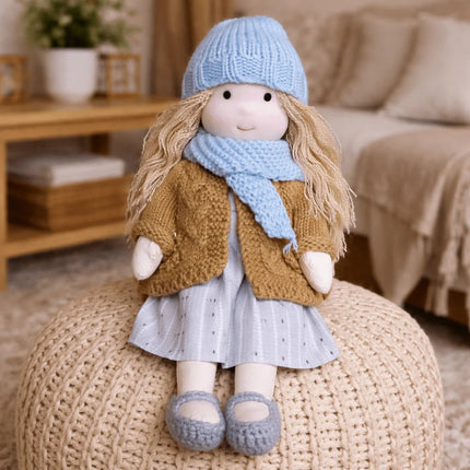 Handmade Kids Doll Toy for Creative Play | Classic Mini Doll for Imaginative Storytelling