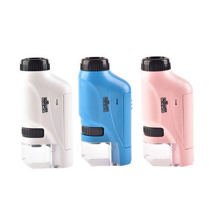 Portable Kids Microscope with LED Illumination | Handheld Pocket Design for Easy Exploration