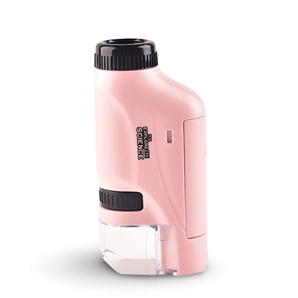 Portable Kids Microscope with LED Illumination | Handheld Pocket Design for Easy Exploration