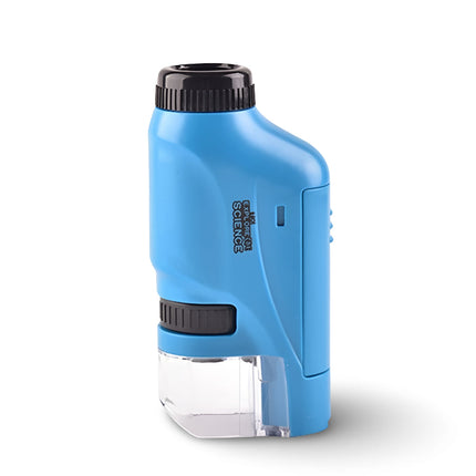 Portable Kids Microscope with LED Illumination | Handheld Pocket Design for Easy Exploration