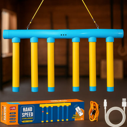 Kids Reflex Training Game with Adjustable Speed Levels | Fun Indoor Toy for Improving Hand-Eye Coordination and Reaction Time