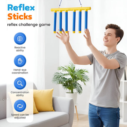 Kids Reflex Game with Adjustable Speed Levels | Fun Reaction Trainer for Hand-Eye Coordination