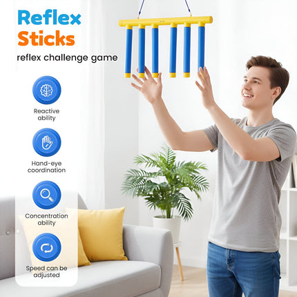 Kids Reflex Training Game with Adjustable Speed Levels | Fun Indoor Toy for Improving Hand-Eye Coordination and Reaction Time