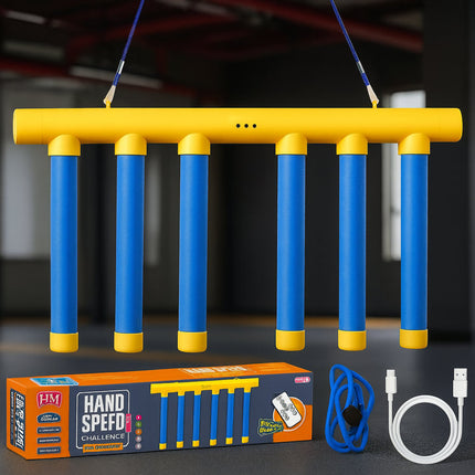 Kids Reflex Training Game with Adjustable Speed Levels | Fun Indoor Toy for Improving Hand-Eye Coordination and Reaction Time