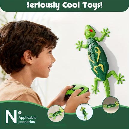 Remote Control Lizard Toy with Wall Climbing Action | Engaging Indoor Play for Kids Ages 5+