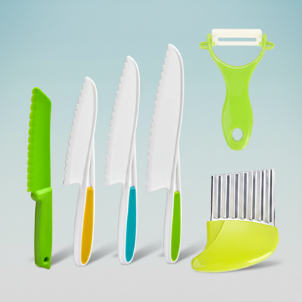 Kids Kitchen Set with Child-Safe Cooking Tools | Build Confidence and Fine Motor Skills for Ages 2-5