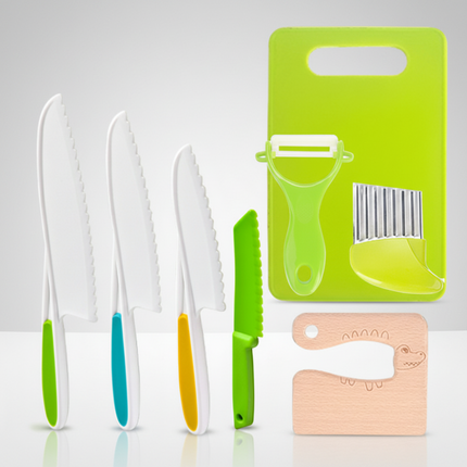 Kids Kitchen Set with Child-Safe Cooking Tools | Build Confidence and Fine Motor Skills for Ages 2-5