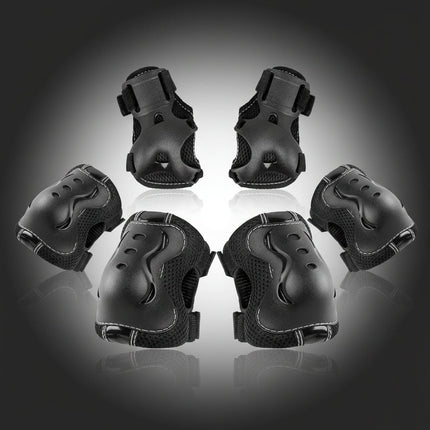 Kids Protective Gear Set with Adjustable Knee, Elbow & Wrist Pads | Safe Sports Protection for Biking and Skating