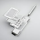 Mandoline Slicer Stainless Steel, Vegetable Slicer with Interchangeable Blades, Vegetable Cutter Set, Food Slicer_01
