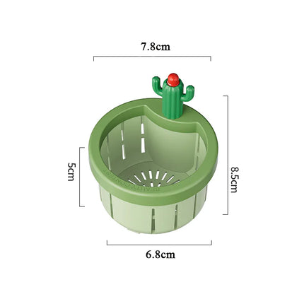 Kitchen Sink Drain Strainer with Cactus Handle | Durable ABS Plastic Waste Filter for Clog Prevention 6