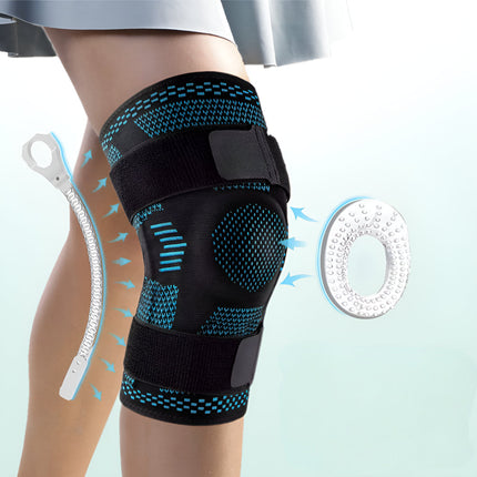 Knee Brace Compression Sleeve with Adjustable Support | Enhanced Stability for Sports and Daily Activities