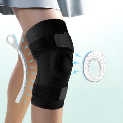 Knee Brace Compression Sleeve with Adjustable Support | Enhanced Stability for Sports and Daily Activities